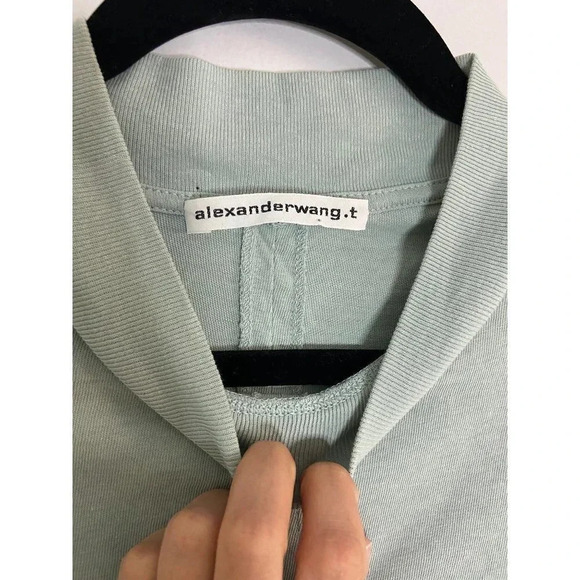 alexanderwang.t Tie Ruched Jersey Minidress-sz Small - Picture 8 of 8